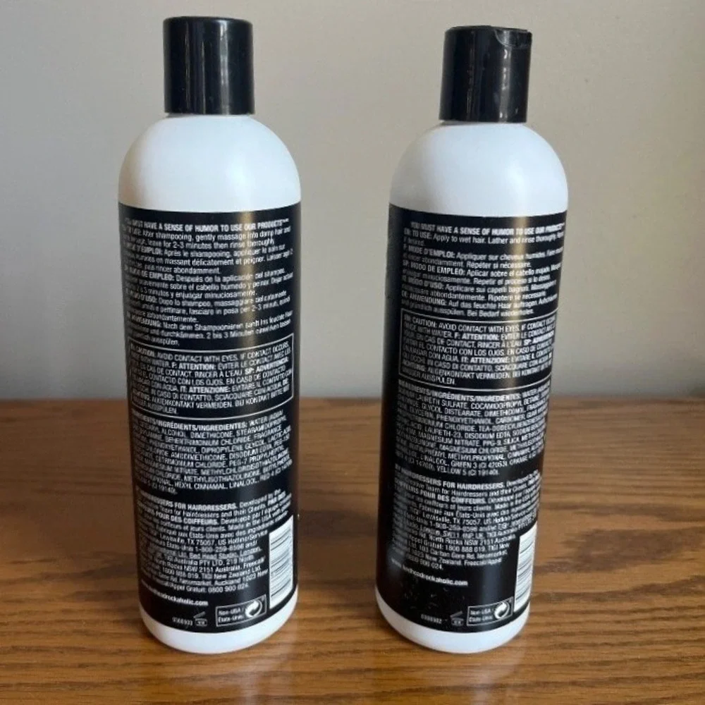 Bed Head Rockaholic TIGI, Start Me Up, Colour Shampoo & Conditioner, 12 oz, USA - Picture 3 of 4
